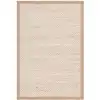 Image de Tapis fibre naturelle en sisal blanc/beige, 61 x 91 cm