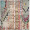 Image de Tapis multicolore 201 x 201 cm