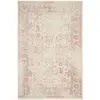 Image de Tapis ivoire/rose 122 x 183 cm