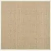 Image de Tapis herbe de mer natural / beige 213 x 213 cm