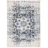 Image de Tapis crème / marine 160 x 229 cm