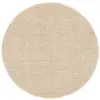 Image de Tapis herbe de mer natural / beige 213 x 213 cm