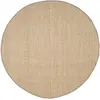 Image de Tapis herbe de mer natural / grey 213 x 213 cm