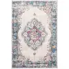 Image de Tapis polyester bleu 122 x 183 cm