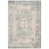 Image de Tapis viscose bleu 183 x 274 cm
