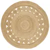 Image de Tapis jute natural 152 x 152 cm