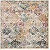 Image de Tapis crème/multi 122 x 122 cm