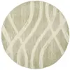 Image de Tapis sage / cream 122 x 122 cm