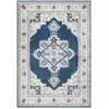 Image de Tapis bleu/neutre 160 x 229 cm