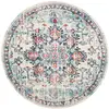 Image de Tapis polypropylène crème/bleu 201 x 201 cm