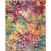 Image de Tapis fuchsia / gold 244 x 305 cm
