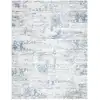 Image de Tapis ivoire/bleu 236 x 305 cm
