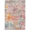 Image de Tapis grey / pink/multicolore 183 x 274 cm