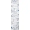 Image de Tapis ivoire/bleu 66 x 122 cm