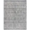Image de Tapis laine ivoire / charbon 244 x 305 cm