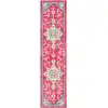 Image de Tapis fuchsia/bleu 66 x 183 cm