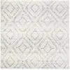 Image de Tapis ivory / light blue 122 x 122 cm