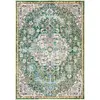 Image de Tapis polypropylène vert/turquoise 122 x 183 cm