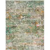 Image de Tapis vert/turquoise/multicolore 244 x 305 cm