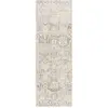 Image de Tapis de couloir vintage oriental gris/beige 80x220