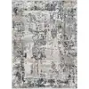 Image de Tapis abstrait moderne multicolore/gris 160x220