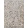 Image de Tapis vintage lavable en machine marron/gris 160x213