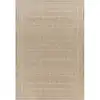 Image de Tapis d'extérieur/intérieur aspect jute beige/ivoire 160x213