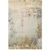 Image de Tapis abstrait moderne multicolore/jaune 200x275