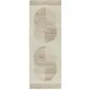 Image de Tapis de couloir scandinave moderne beige/brun 80x220