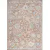 Image de Tapis vintage lavable en machine terracotta 160x213