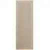 Image de Tapis d'extérieur/intérieur aspect jute beige/noir 80x220