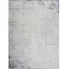 Image de Tapis abstrait moderne blanc/gris 120x170