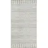 Image de Tapis scandinave bohème gris 80x150