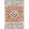 Image de Tapis vintage bohème orange/bleu 120x170