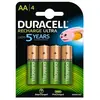 Image de Duracell Rechargeables Aa Duralock 2400 4 Unités One Size