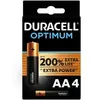 Image de alcalines AA Optimum 1,5 V LR06 pack de 4