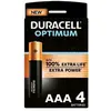 Image de Duracell Piles Alcalines Aa Optimun Lr06 4 Unités One Size