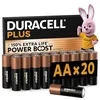 Image de DURACELL AA Plus Piles Alcalines (Lot de 20) 1.5V, LR06 en occasion ou reconditionné