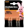 Image de Duracell Piles Alcalines Aaa Plus Lr03 4 Unités One Size
