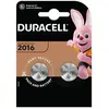 Image de Duracell, lot de 2 piles spéciales lithium 2016 3 Volts, DL2016/CR2016