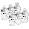 Image de Tommee Tippee Biberons, Biberon Anti-colique Natural Start, 260ml, lot de 6 avec tétine imitant la forme du sein pour une prise en bouche naturelle en occasion ou reconditionné
