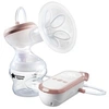 Image de Tire-lait électrique made for me, rechargeable par USB, silencieux et transportable, biberon inclus