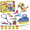 Image de Play-Doh Coffret Le Cabinet Vétérinaire, Mallette Transportable avec Chien, 10 Outils et 5 Pots de Pâte à Modeler Atoxique, Jouet Créatif pour Enfants dès 3 Ans en occasion ou reconditionné