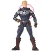 Image de Figurine de collection Hasbro Marvel Legends Commander Rogers (BAF Totally Awesome Hulk) Bleu 15 cm HASF3685