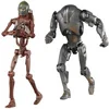 Image de Figurine de collection Hasbro Star Wars Episode II Black Series C-3PO B1 Battle Droid Body & Super Battle Droid (x2) Gris 15 cm HASF9222