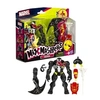 Image de MixMashers Venom Deluxe, figurine 12 cm personnalisable a mélanger et combiner avec accessoires, Marvel, des 4 ans