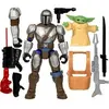 Image de Figurine Hasbro Star Wars Mix Mashers The Mandalorian & Grogu Marron 12 cm 5010996247964