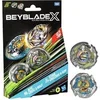 Image de Beyblade X Dual Pack Bite Croc 3-60Lf Et Sting Unicorn 4-60P, 2Toupies De Compétition A Rotation Droite, Des 8 Ans