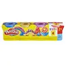 Image de Pack de 4 pots de pâte à modeler Play-Doh Reflets métalliques