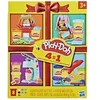 Image de Playdoh 4 mini coffrets classiques, Coffret coiffeur, vétérinaire, glaces et Fun factory, loisirs créatifs, des 3 ans